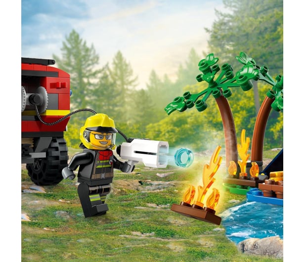 LEGO City 60412 Terenowy wóz strażacki z łodzią ratunkową - 1203367 - zdjęcie 8