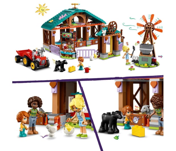 LEGO Friends 42617 Rezerwat zwierząt gospodarskich - 1203574 - zdjęcie 4