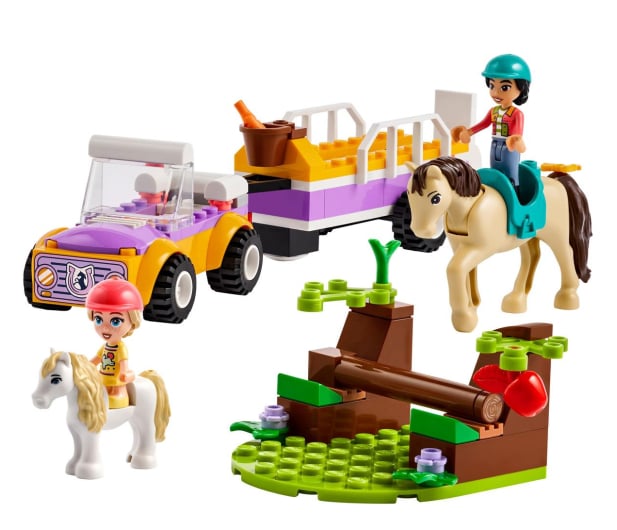 LEGO Friends 42634 Przyczepka dla konia i kucyka - 1202562 - zdjęcie 7