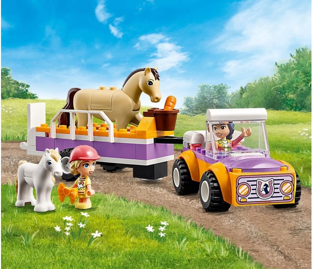 LEGO Friends 42634 Przyczepka dla konia i kucyka - 1202562 - zdjęcie 8