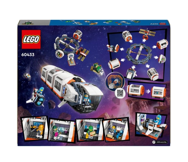 LEGO City 60433 Modułowa stacja kosmiczna - 1203379 - zdjęcie 7