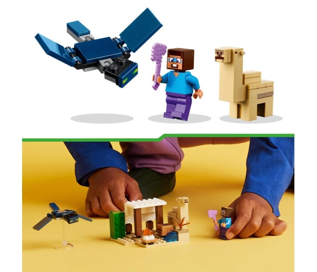 LEGO Minecraft 21251 Pustynna wyprawa Steve’a - 1202259 - zdjęcie 6