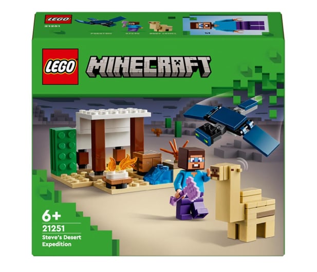 LEGO Minecraft 21251 Pustynna wyprawa Steve’a - 1202259 - zdjęcie
