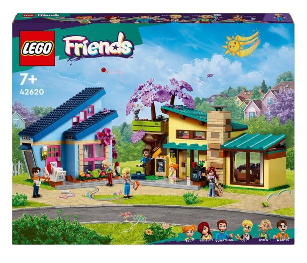 LEGO Friends 42620 Dom rodzinny Olly’ego i Paisley - 1203364 - zdjęcie