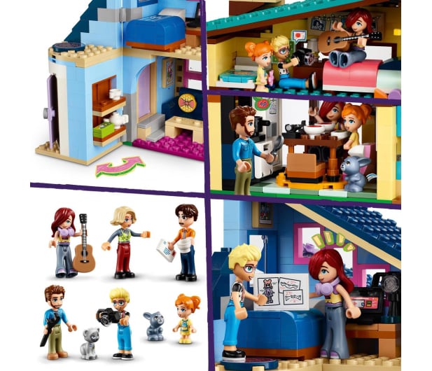 LEGO Friends 42620 Dom rodzinny Olly’ego i Paisley - 1203364 - zdjęcie 5
