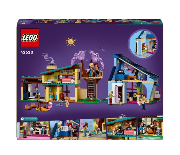LEGO Friends 42620 Dom rodzinny Olly’ego i Paisley - 1203364 - zdjęcie 7