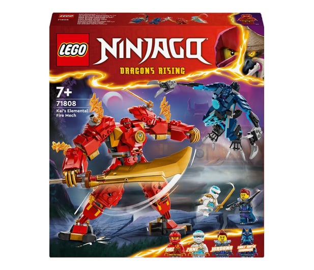 LEGO Ninjago 71808 Mech żywiołu ognia Kaia - 1202684 - zdjęcie