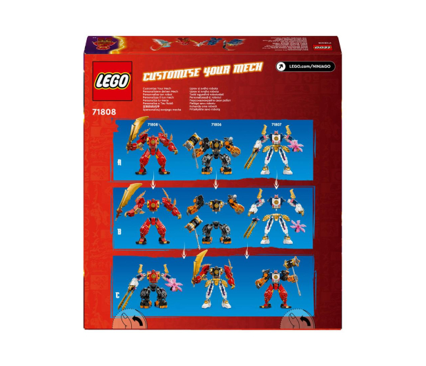 LEGO Ninjago 71808 Mech żywiołu ognia Kaia - 1202684 - zdjęcie 7