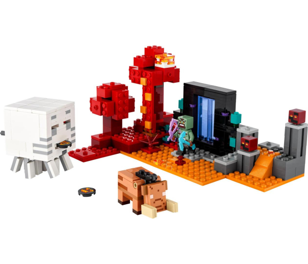 LEGO Minecraft 21255 Zasadzka w portalu do Netheru - 1202687 - zdjęcie 3