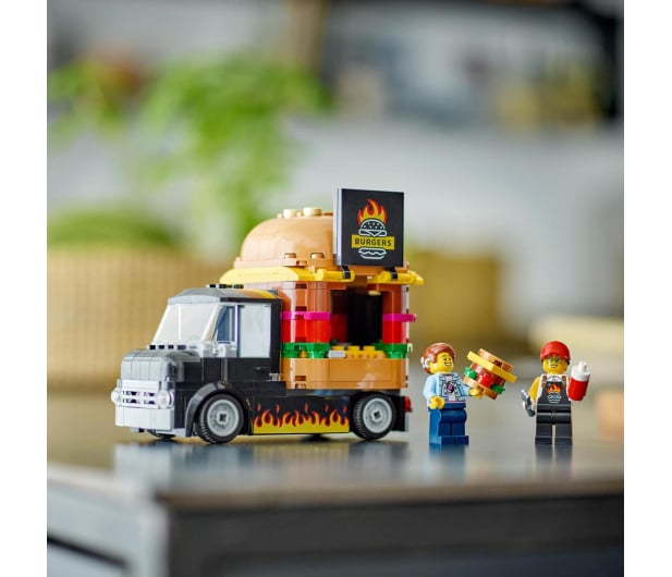 LEGO City 60404 Ciężarówka z burgerami - 1202678 - zdjęcie 6