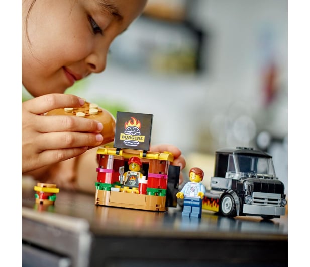 LEGO City 60404 Ciężarówka z burgerami - 1202678 - zdjęcie 10