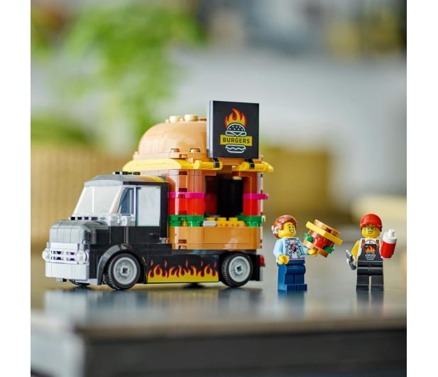 LEGO City 60404 Ciężarówka z burgerami - 1202678 - zdjęcie 14