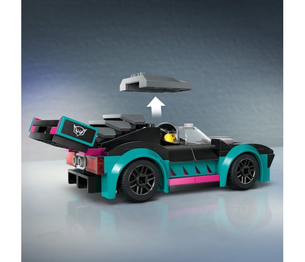LEGO City 60406 Samochód wyścigowy i laweta - 1202680 - zdjęcie 10