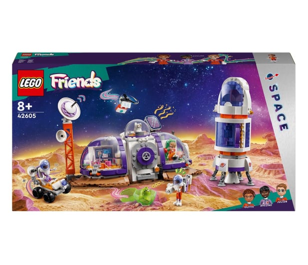 LEGO Friends 42605 Stacja kosmiczna i rakieta - 1202691 - zdjęcie