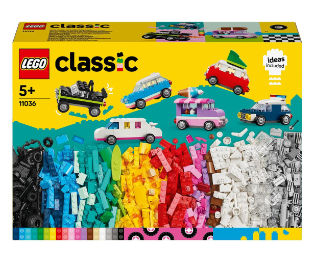 LEGO Classic 11036 Kreatywne pojazdy - 1202671 - zdjęcie