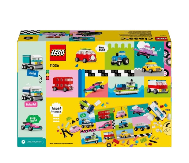LEGO Classic 11036 Kreatywne pojazdy - 1202671 - zdjęcie 7