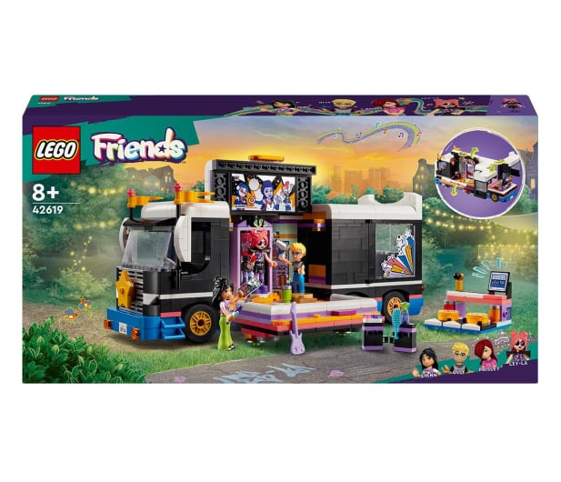 LEGO Friends 42619 Autobus koncertowy gwiazdy popu - 1203363 - zdjęcie