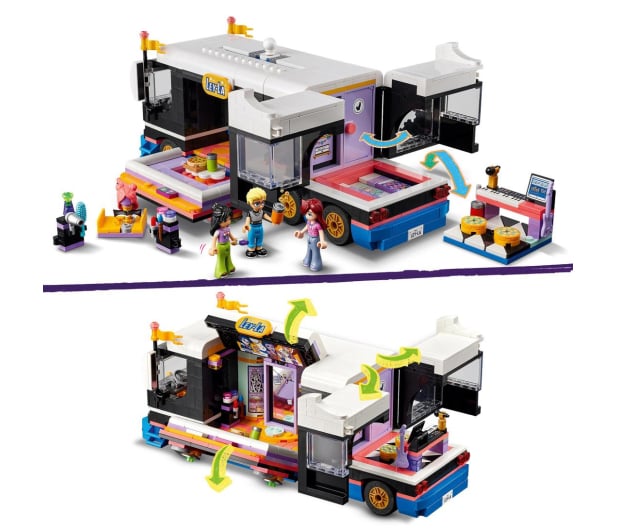 LEGO Friends 42619 Autobus koncertowy gwiazdy popu - 1203363 - zdjęcie 4