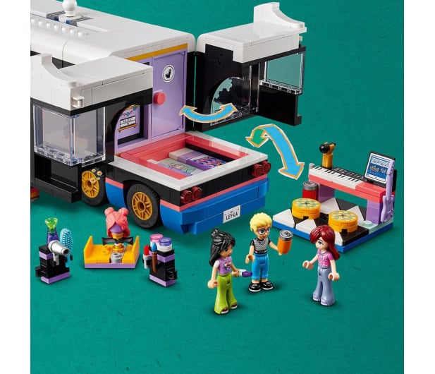 LEGO Friends 42619 Autobus koncertowy gwiazdy popu - 1203363 - zdjęcie 9