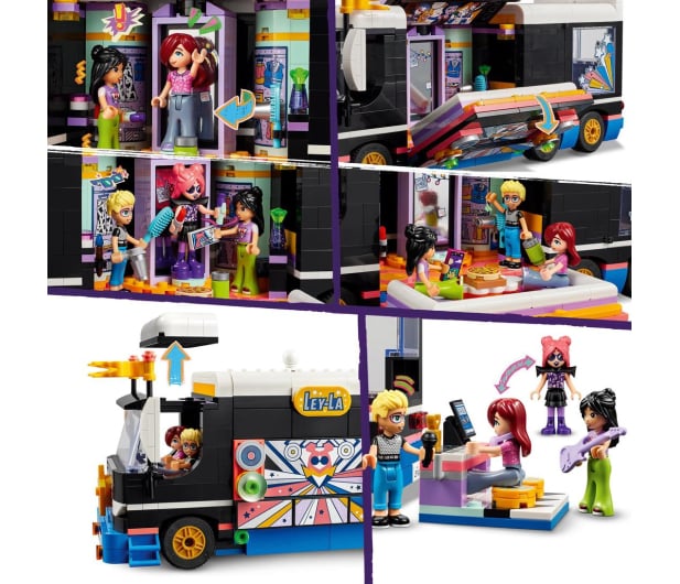 LEGO Friends 42619 Autobus koncertowy gwiazdy popu - 1203363 - zdjęcie 5