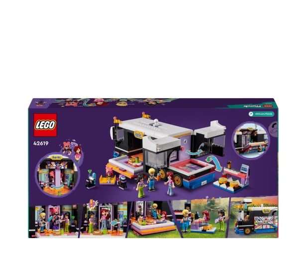 LEGO Friends 42619 Autobus koncertowy gwiazdy popu - 1203363 - zdjęcie 7