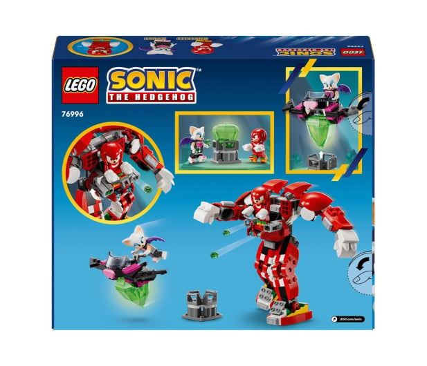 LEGO Sonic 76996 Knuckles i mech-strażnik - 1202668 - zdjęcie 8