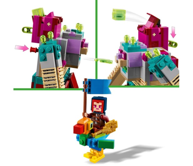 LEGO Minecraft Legends® 21257 Decydujące starcie z Dewastatorem - 1202689 - zdjęcie 5