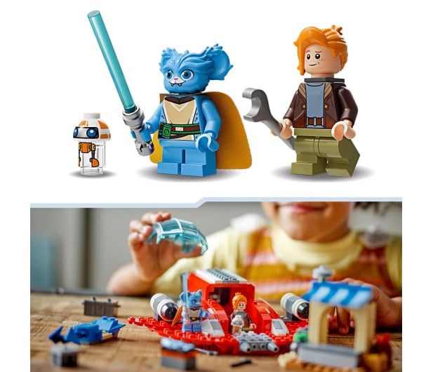 LEGO Star Wars™ 75384 Karmazynowy Jastrząb - 1202686 - zdjęcie 6