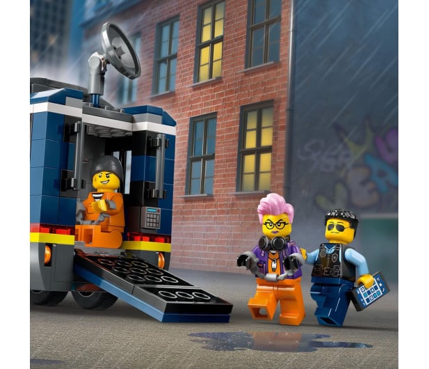 LEGO City 60418 Policyjna ciężarówka z laboratorium kryminalnym - 1203601 - zdjęcie 10