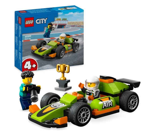 LEGO City 60399 Zielony samochód wyścigowy - 1202568 - zdjęcie 2