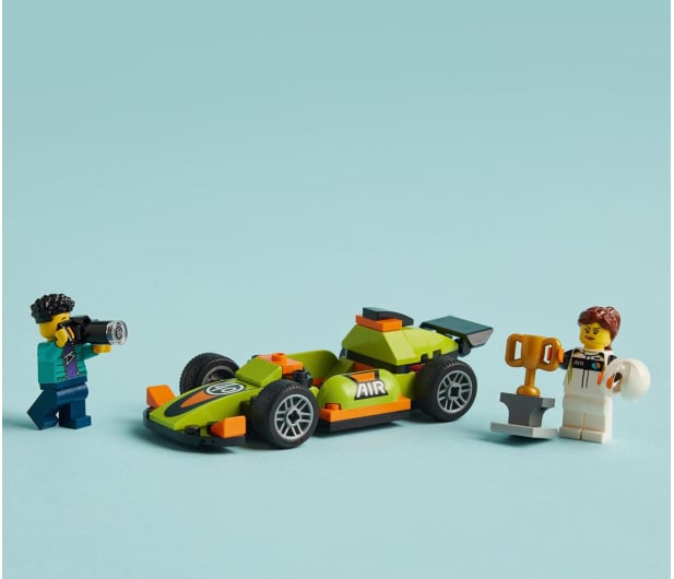 LEGO City 60399 Zielony samochód wyścigowy - 1202568 - zdjęcie 5