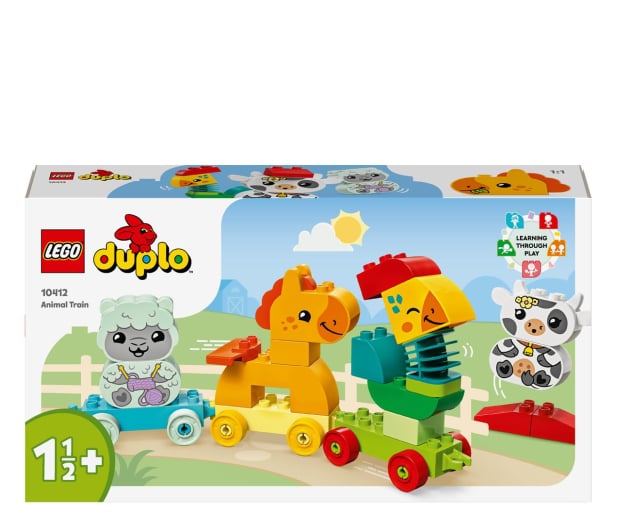 LEGO DUPLO 10412 Pociąg ze zwierzątkami - 1202284 - zdjęcie