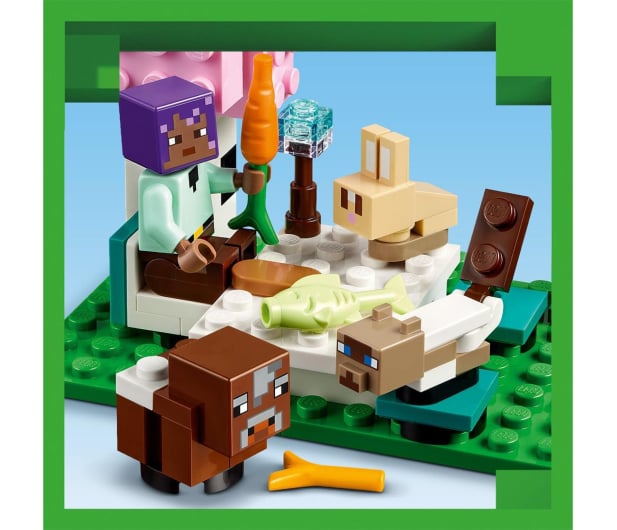 LEGO Minecraft 21253 Rezerwat zwierząt - 1202544 - zdjęcie 9