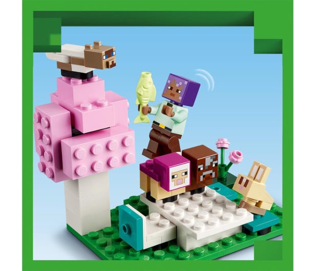 LEGO Minecraft 21253 Rezerwat zwierząt - 1202544 - zdjęcie 10