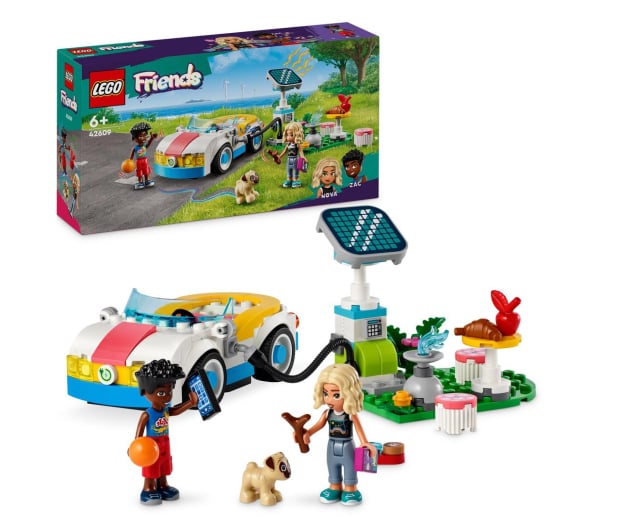 LEGO Friends 42609 Samochód elektryczny i stacja ładująca - 1202661 - zdjęcie 2