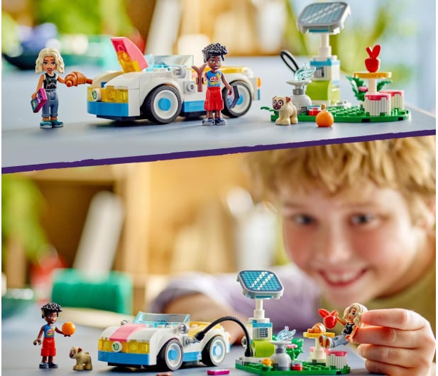 LEGO Friends 42609 Samochód elektryczny i stacja ładująca - 1202661 - zdjęcie 5