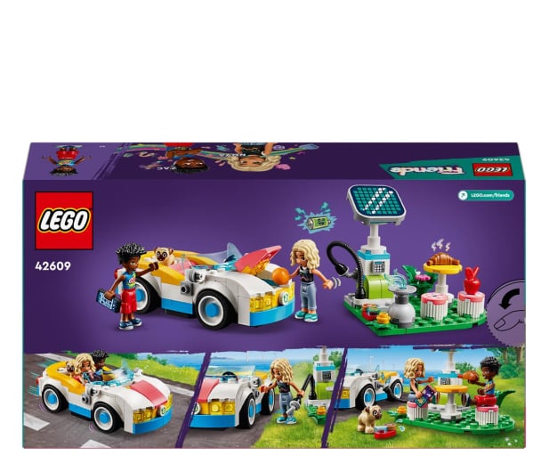 LEGO Friends 42609 Samochód elektryczny i stacja ładująca - 1202661 - zdjęcie 6
