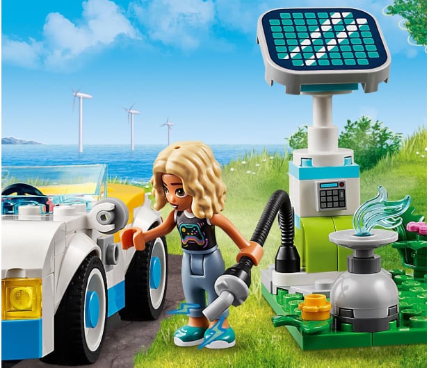 LEGO Friends 42609 Samochód elektryczny i stacja ładująca - 1202661 - zdjęcie 8