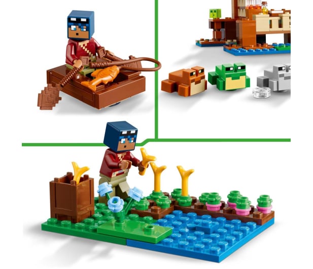 LEGO Minecraft 21256 Żabi domek - 1202688 - zdjęcie 5
