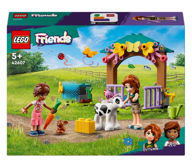 LEGO Friends 42607 Szopa cielątka Autumn - 1202549 - zdjęcie