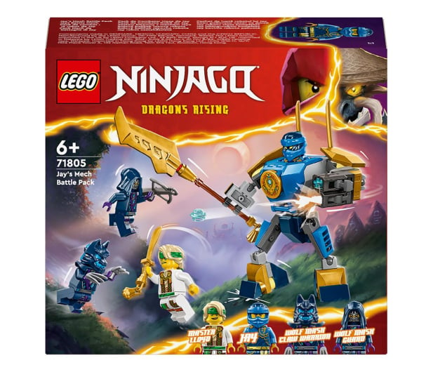 LEGO Ninjago 71805 Zestaw bitewny z mechem Jaya - 1204124 - zdjęcie