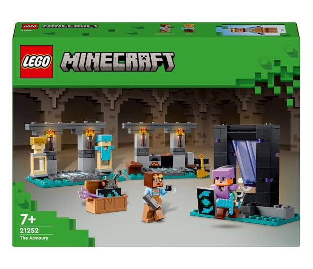LEGO Minecraft 21252 Zbrojownia - 1202307 - zdjęcie