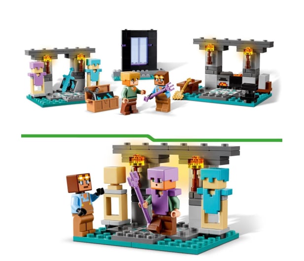 LEGO Minecraft 21252 Zbrojownia - 1202307 - zdjęcie 4