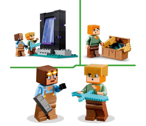 LEGO Minecraft 21252 Zbrojownia - 1202307 - zdjęcie 5