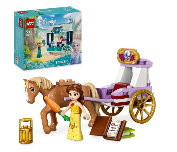 LEGO Disney Princess 43233 Bryczka z opowieści Belli - 1202251 - zdjęcie 2