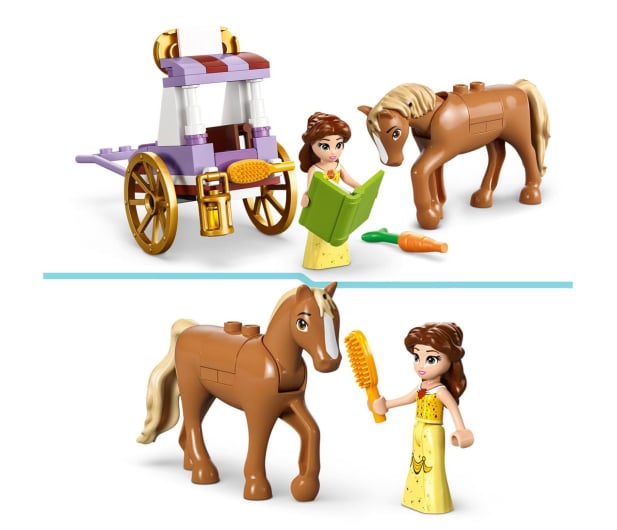LEGO Disney Princess 43233 Bryczka z opowieści Belli - 1202251 - zdjęcie 3