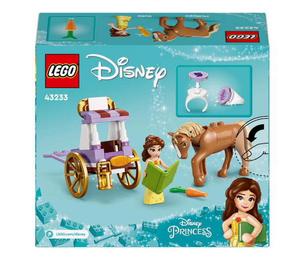 LEGO Disney Princess 43233 Bryczka z opowieści Belli - 1202251 - zdjęcie 6