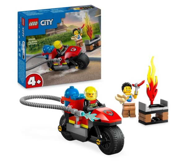 LEGO City 60410 Strażacki motocykl ratunkowy - 1202611 - zdjęcie 2