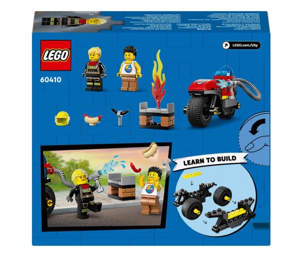 LEGO City 60410 Strażacki motocykl ratunkowy - 1202611 - zdjęcie 7
