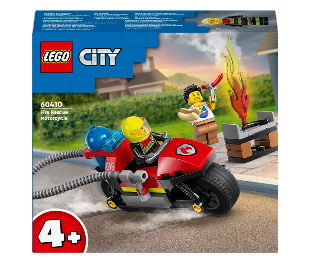 LEGO City 60410 Strażacki motocykl ratunkowy - 1202611 - zdjęcie